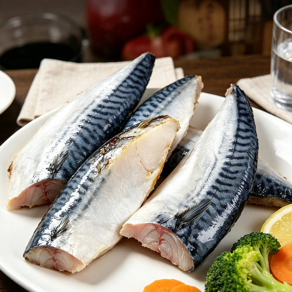 Fresh Mackerel Fillets Skin On