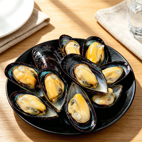 Fresh Mussels on the Half Shell