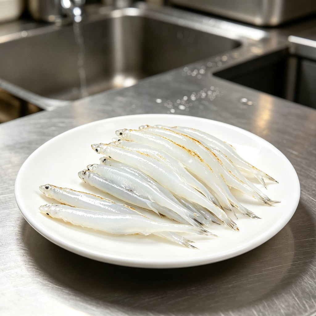 Fresh Whole Silver Icefish Whitebait