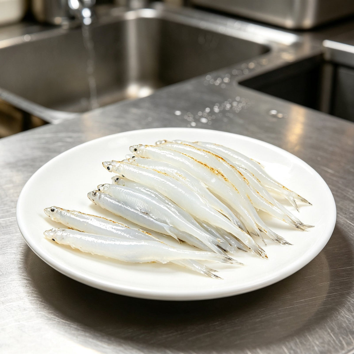 Fresh Whole Silver Icefish Whitebait