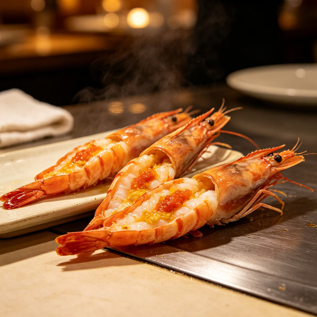 Mantis Shrimp with Orange Roe