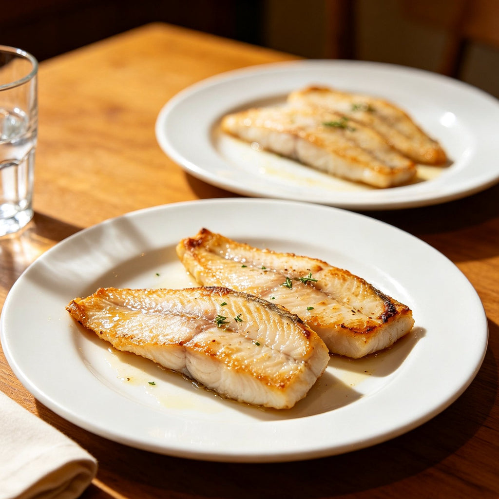 Pan Seared Tilapia Fish Fillets
