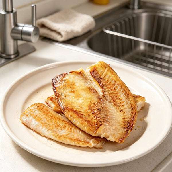 Pan Seared Tilapia Fish Fillets
