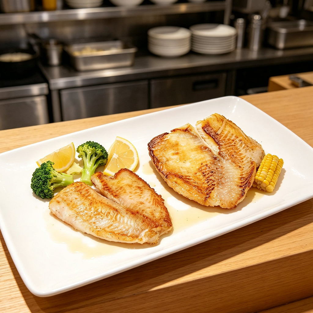 Pan Seared Tilapia Fish Fillets