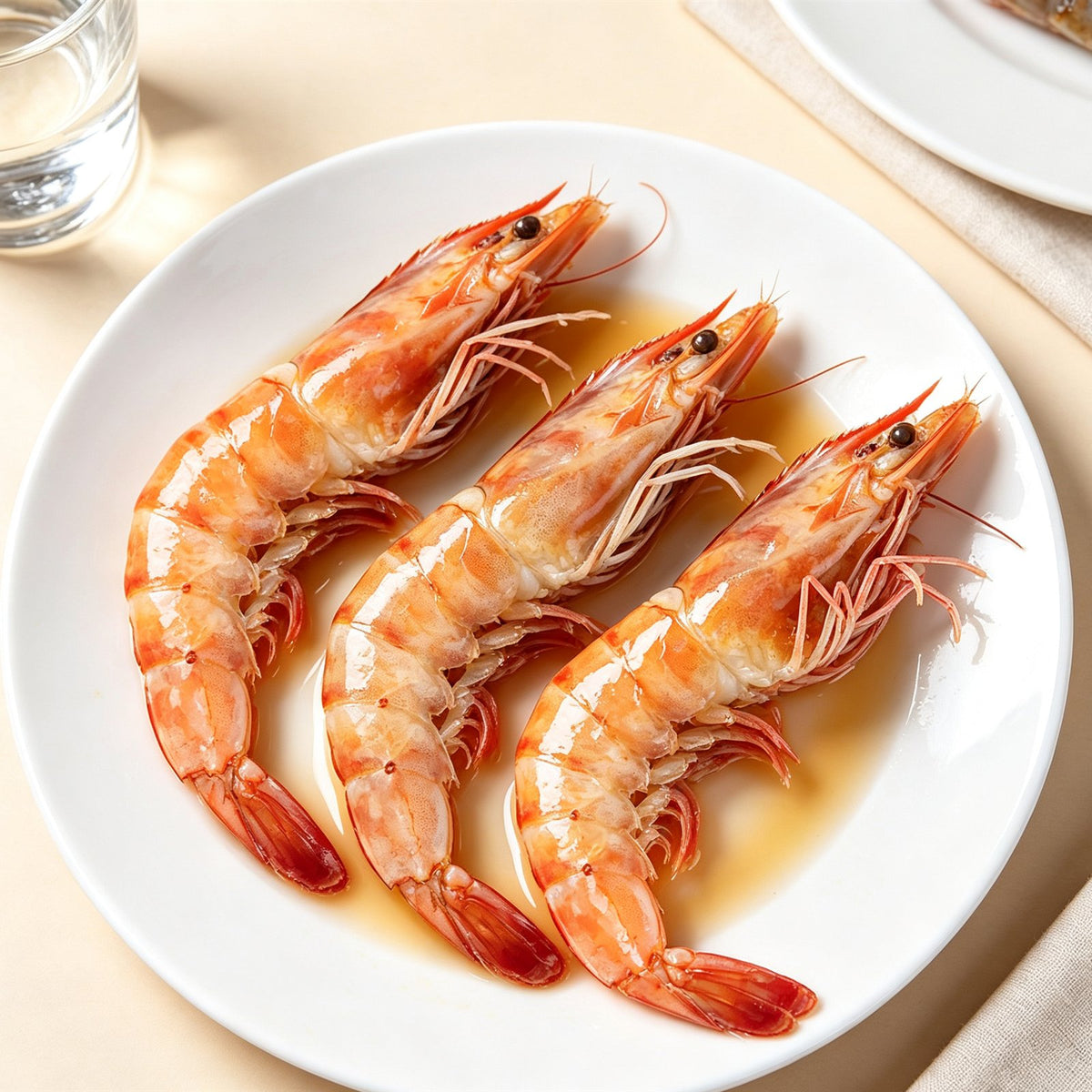 Whole Raw Blue Grey Prawns
